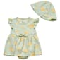 Baby Girl (NB-9M) Rene Rofe(R) Lemon Bodysuit Dress w/ Hat - image 1