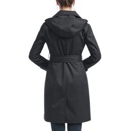 Womens BGSD Waterproof Belted Trench Coat