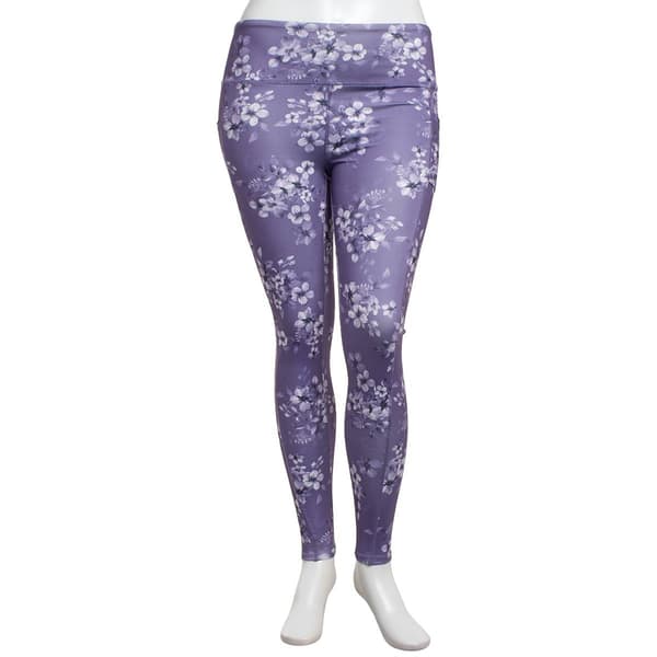 Womens Starting Point® Performance Leggings Vintage Floral