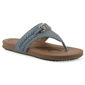 Womens White Mountain Aladdin Thong Sandals - image 1