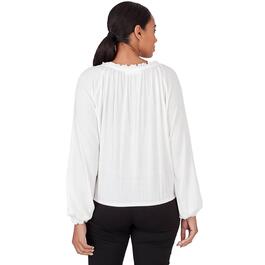 Petite Skye''s The Limit Contemporary Utility 3/4 Sleeve Solid Top