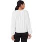 Petite Skye''s The Limit Contemporary Utility 3/4 Sleeve Solid Top - image 2