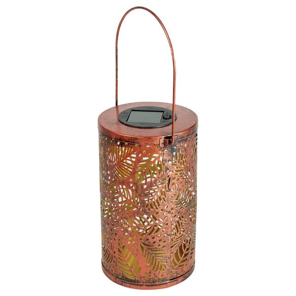 Northlight Seasonal 8in. Foliage Solar Lantern - image 
