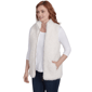 Womens Skye''s The Limit Entertaining Solid Faux Fur Vest - image 3