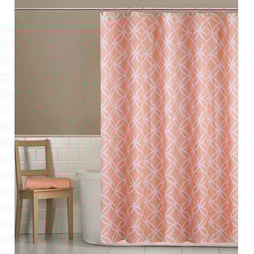 Maytex Emma Fabric Shower Curtain