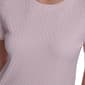 Womens Calvin Klein Short Sleeve Textured Solid Sweater - image 4