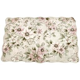 Nourison Scalloped Edges Floral Rug