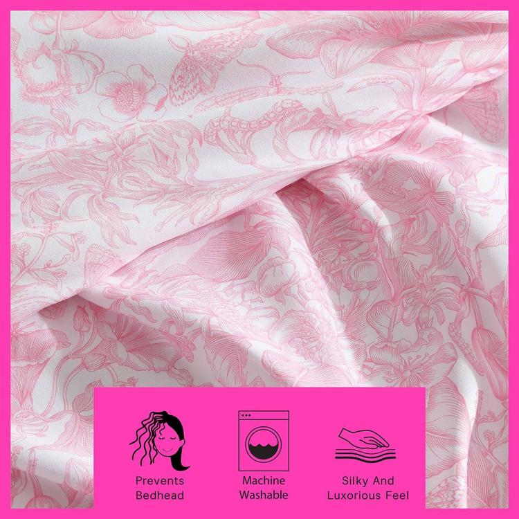 Betsey Johnson Fairytale Floral Microfiber Sheet Set