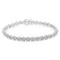 Diamond Classics&#8482; 1/4ctw. Diamond Circle Frame Tennis Bracelet - image 2