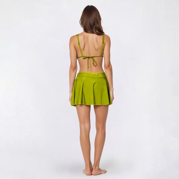 Womens Catherine Malandrino Charm Accent 3 Piece Bikini Swim Set