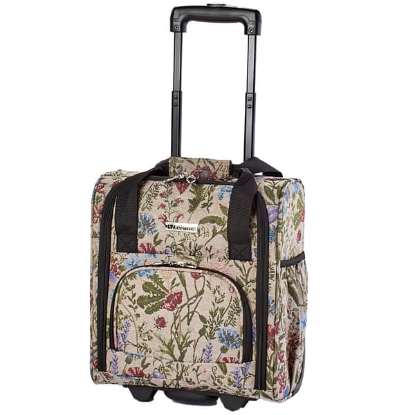 Leisure Woodbridge 15in. Leaf Print Carry On Luggage - image 