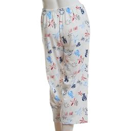 Womens HUE® Smooth Sailing Print Pajama Capris
