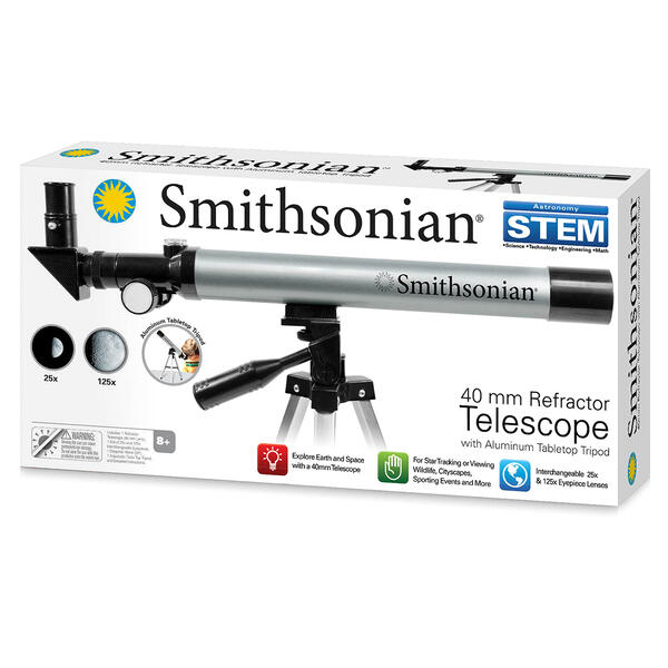 Smithsonian Telescope & Tabletop Tripod - image 