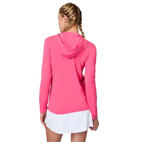 Womens Free Country Sunfree Full Zip Solid Sun Shirt