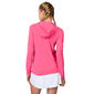 Womens Free Country Sunfree Full Zip Solid Sun Shirt - image 2