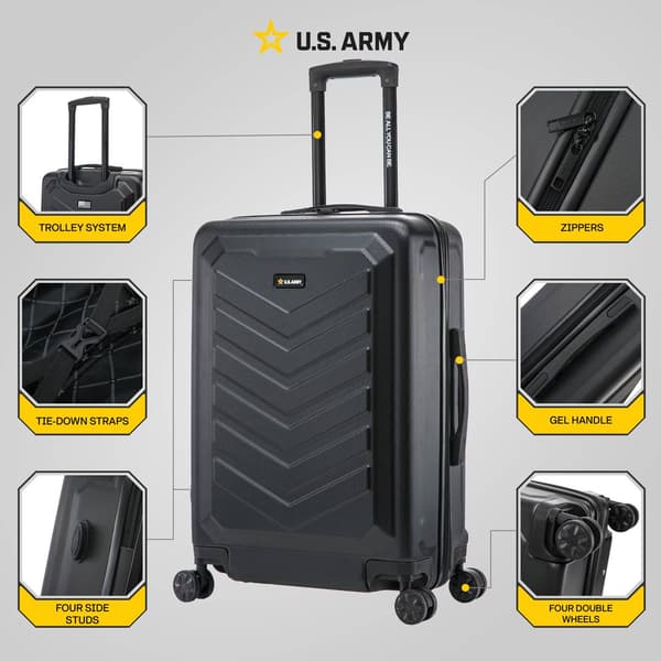 U.S. Army Fox 24in. Spinner Luggage