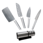 BergHOFF Straight 5pc. Specialty Knife Set with 3-in-1 Sharpener - image 1