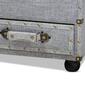 Baxton Studio Flynn 2-Drawer Storage Trunk Ottoman - image 8