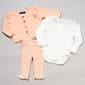 Baby Girl &#40;3-9M&#41; French Connection 3pc. Cardigan & Bodysuit Set - image 1