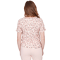 Womens Emaline Enchanted Bloom Ruffle Square Neck Floral Blouse - image 1
