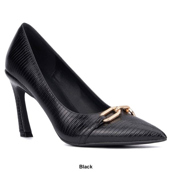 Womens New York & Company Katerina Lizard Pumps