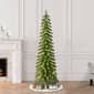 Puleo International 5ft. Pre-Lit Pencil Alpine Christmas Tree - image 2