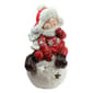 Northlight Seasonal 19.25in. Boy on a Snowball Tea Light Holder - image 1