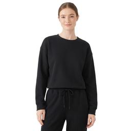 Juniors Love Tree Soft Air Gathered Waist Crew Neck