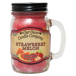 Our Own Candle Company 13oz. Strawberry Melon Candle