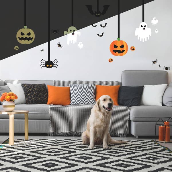 RoomMates&#174; Halloween Glow In The Dark Giant Wall Decals