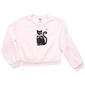 Girls (7-12) Jolie & Joy Long Sleeve Bow Kitty Crew Top - image 2
