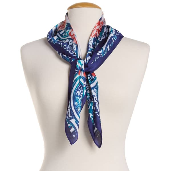 Womens Renshun Paisley Floral Scarf - image 