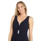 Womens R&M Richards Sleeveless Rhinestone Trim Flyaway Jumpsuit - image 3