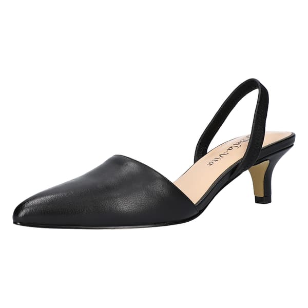 Womens Bella Vita Sarah Leather Slingback Heels - image 