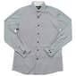 Mens Tom Baine Silver Dot Slim Fit Dress Shirt - Silver - image 1