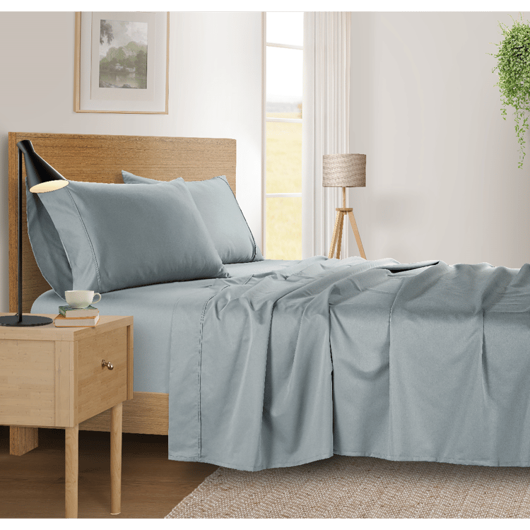 Kathy Ireland 500 Thread Count Cooling Cotton 4pc. Sheet Set