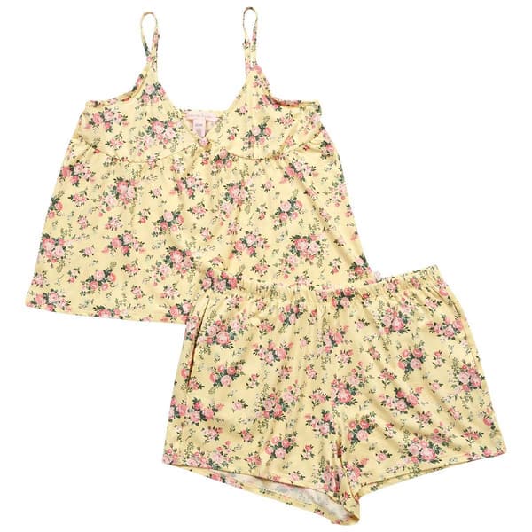 Womens Nanette Lepore Roses Camisole Short Pajama Set - image 