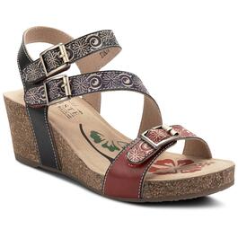 Womens L'Artiste by Spring Step Tanja Wedge Sandals