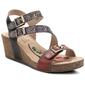 Womens L'Artiste by Spring Step Tanja Wedge Sandals - image 1