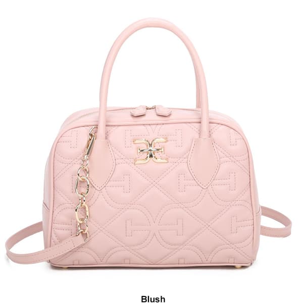 Sam Edelman Elisa Monogram Quilt Satchel