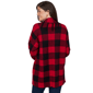 Womens Ruby Rd. Mysterious Romance Buffalo Plaid Cardigan - image 2