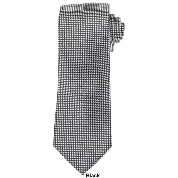 Mens John Henry® Baychester Diamond Solid Tie