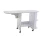 Southern Enterprises White Folding Sewing Table - image 2