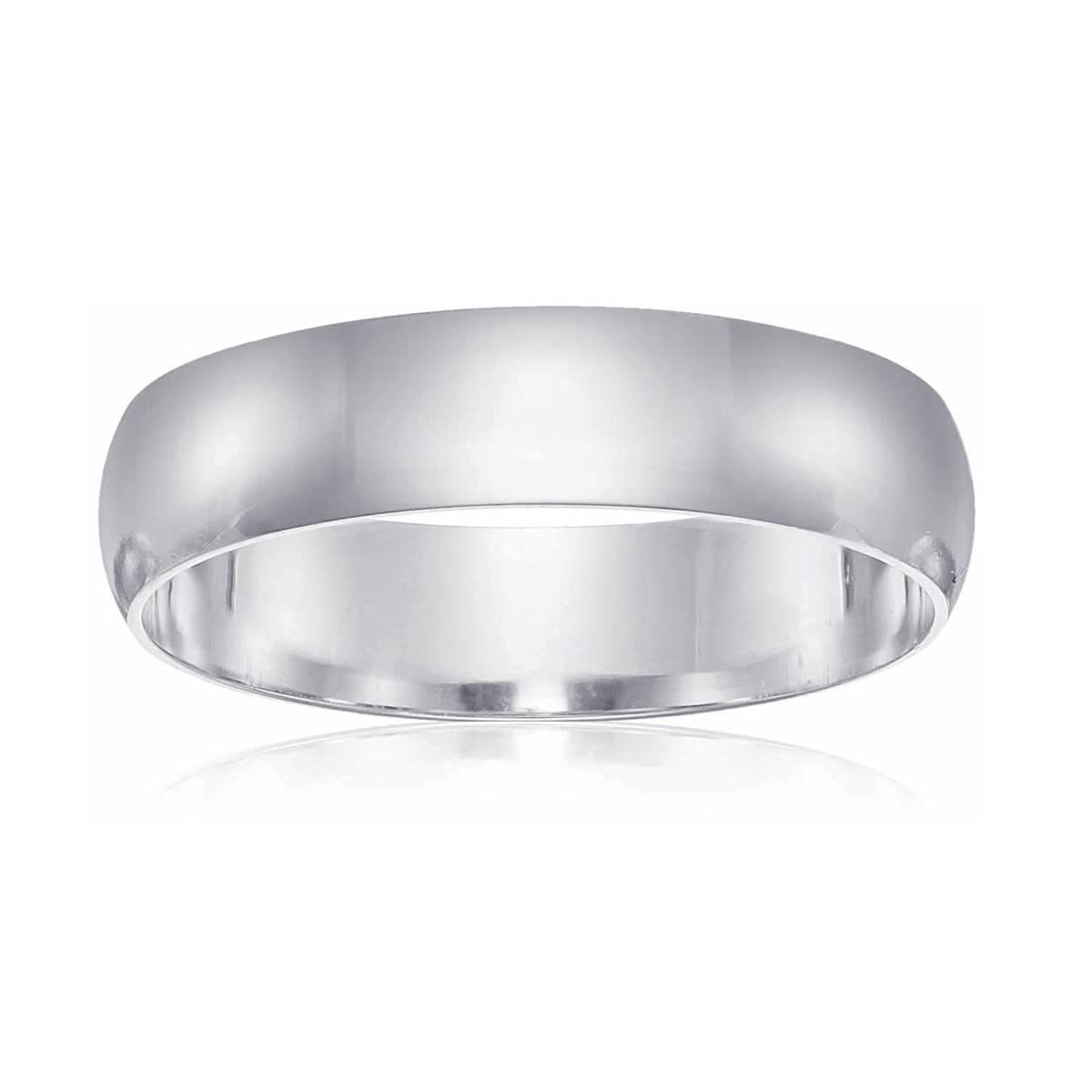 Endless Affection™ 14kt. White Gold 4mm Wedding Band