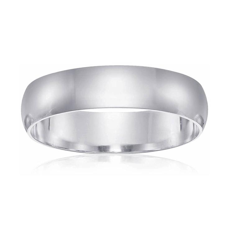 Endless Affection(tm) 14kt. White Gold 4mm Wedding Band