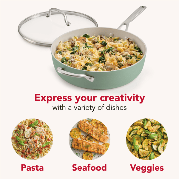 KitchenAid® Hard-Anodized Ceramic Induction 5qt. Saute Pan