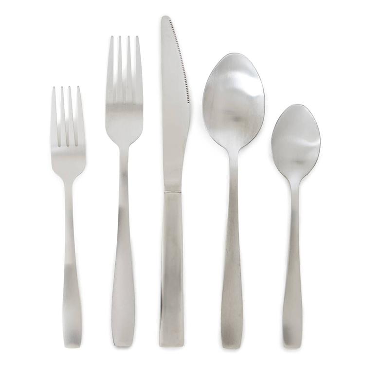 BergHOFF Taper 20pc. Matte Finish Flatware Set
