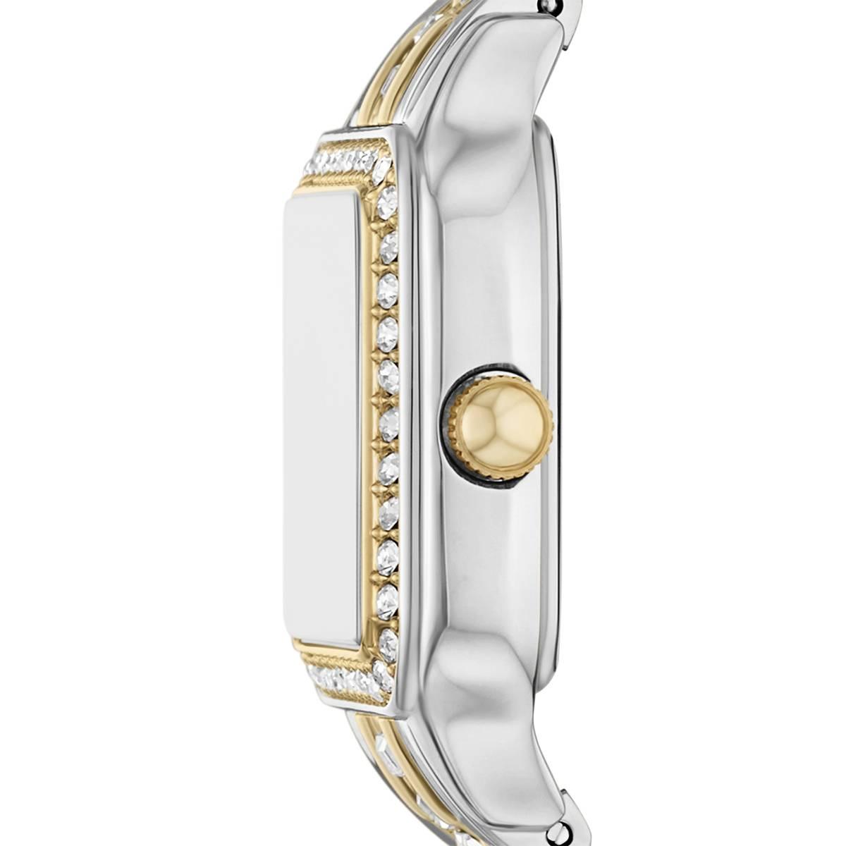 Womens Relic Two-Tone Mother of  Pearl Watch - ZR12682