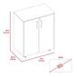 FM FURNITURE Lewis Black Wengue Storage Cabinet Base - image 8