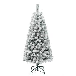 National Tree 4.5ft. Acacia Flocked Tree